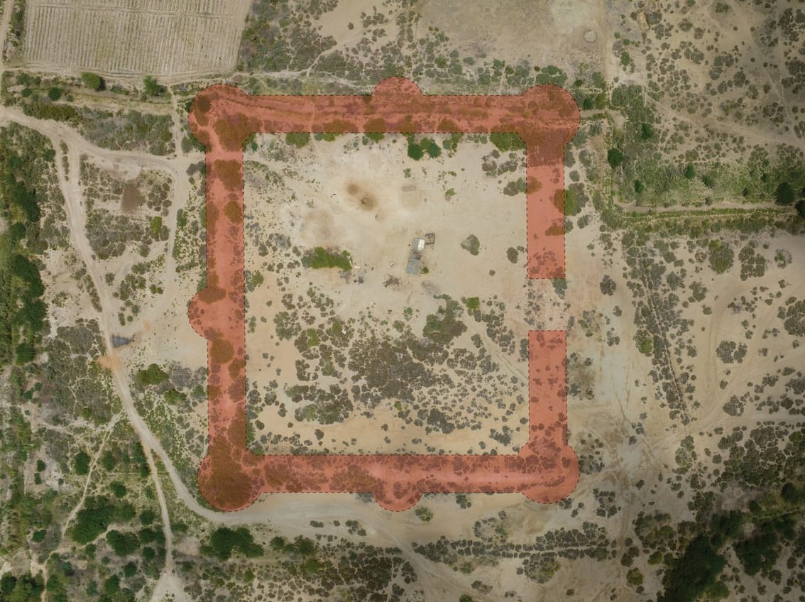 Layout of the Ranokot Fort as it once existed