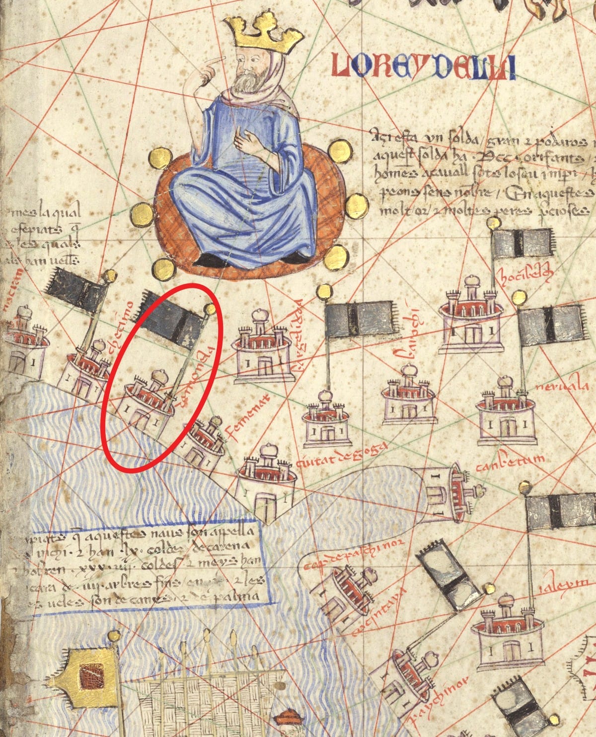Reproduction of the European Catalan Atlas (Kervran, 2013)
